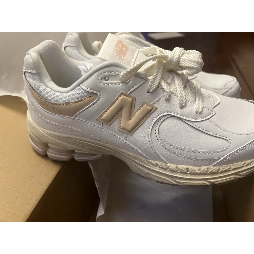 NEW BALANCE GC2002VF (GS) MOONBEAM /FRAPPE RUNNING SHOE SIZE: 6.5 New Big Kids - Picture 3 of 9